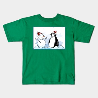 North pole friends Kids T-Shirt